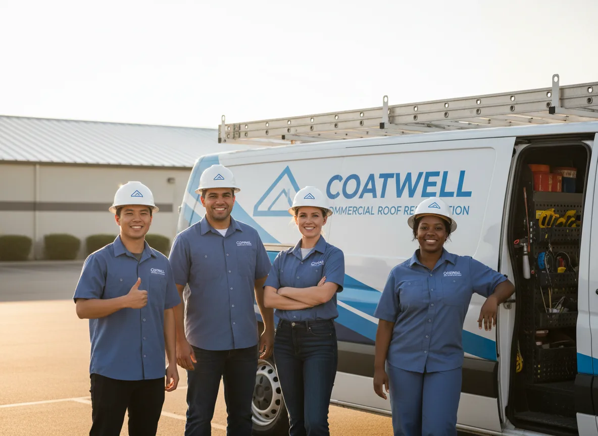 Commercial roof coating company in Albion, WA